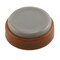 Prime-Line 1 in. Round Caramel Plastic Color Self Stick or Screw On, Floor Bumpers 8 Pack MP75726 - alternate 1